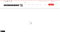 Desktop Screenshot of marketsquaremusic.com